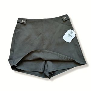 Altar'd State Skort NWT olive color sz S